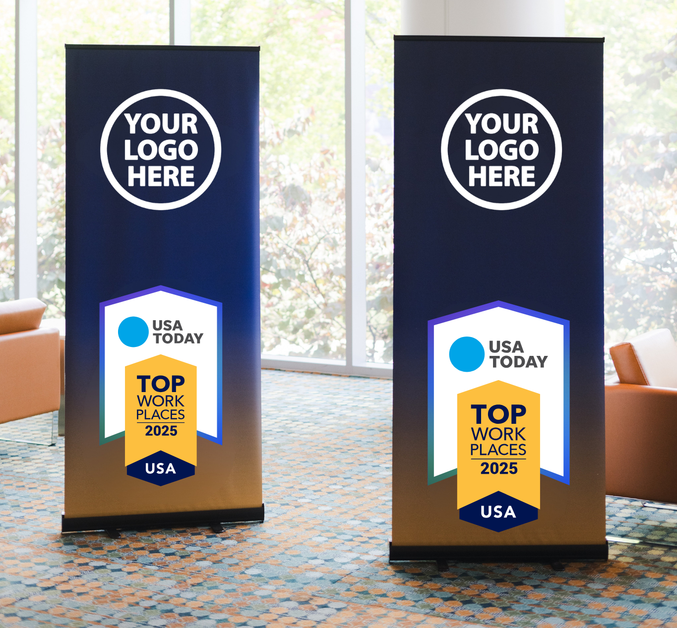 USA TODAY 2025 Premium Retractable Banner