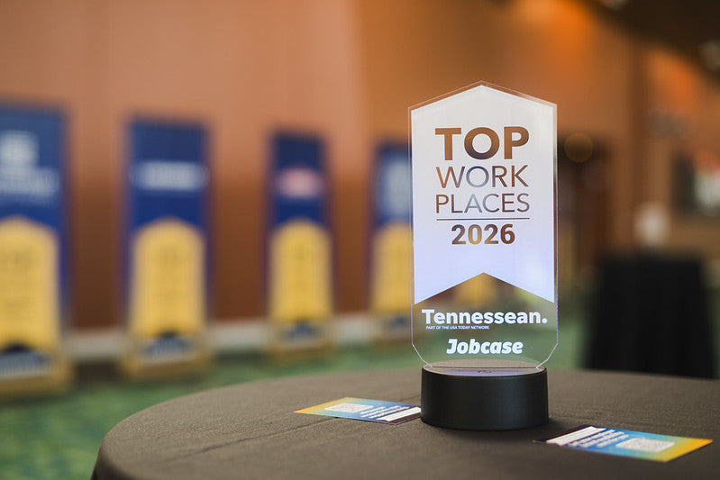 Top Workplaces 2026 Acrylic LED Sign with Company Logo