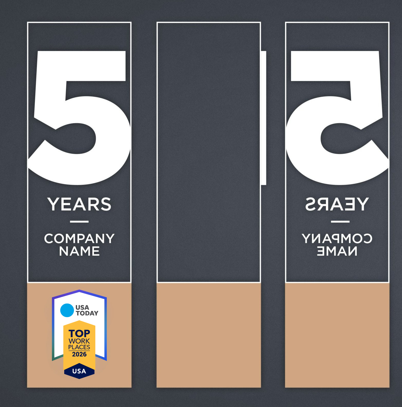 5 Year Milestone Achievement USA TODAY Top Workplaces 2026 Award