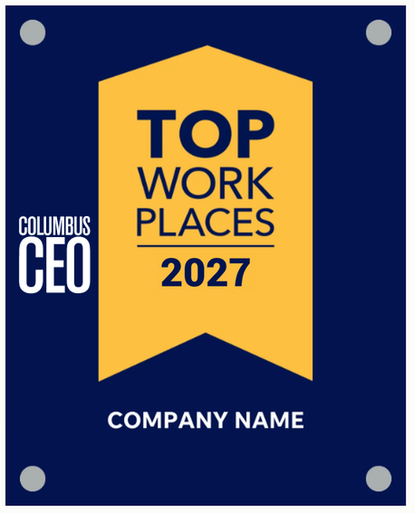 Top Workplaces 2027 Acrylic Wall Sign - Extra Large (12" x 18")
