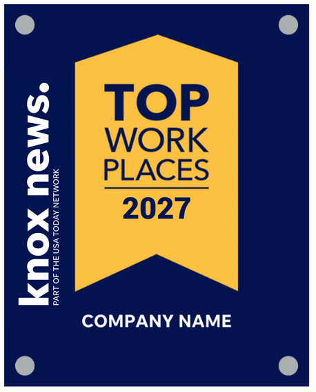Top Workplaces 2027 Acrylic Wall Sign - Extra Large (12" x 18")