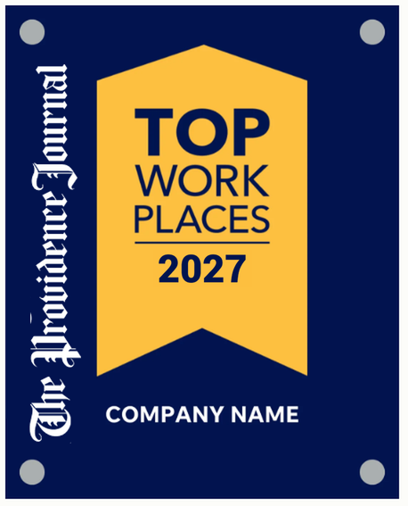 Top Workplaces 2027 Acrylic Wall Sign - Extra Large (12" x 18")