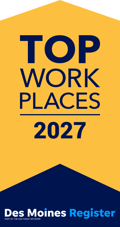 Top Workplaces Rocks Glass & Slate Coaster Set - 2027