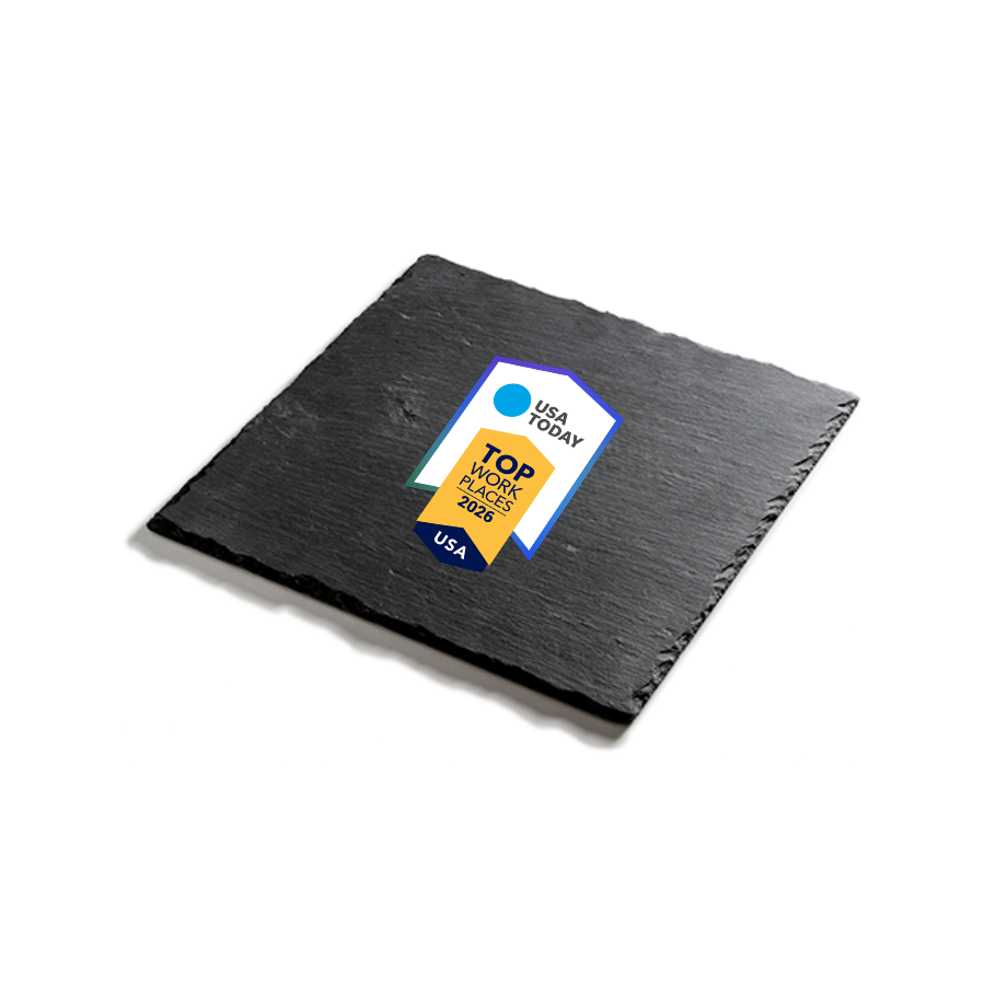 USA TODAY 2026 Top Workplaces Slate Coaster - 4 Pack