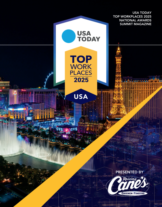 USA TODAY Top Workplaces 2025 Celebration Magazine
