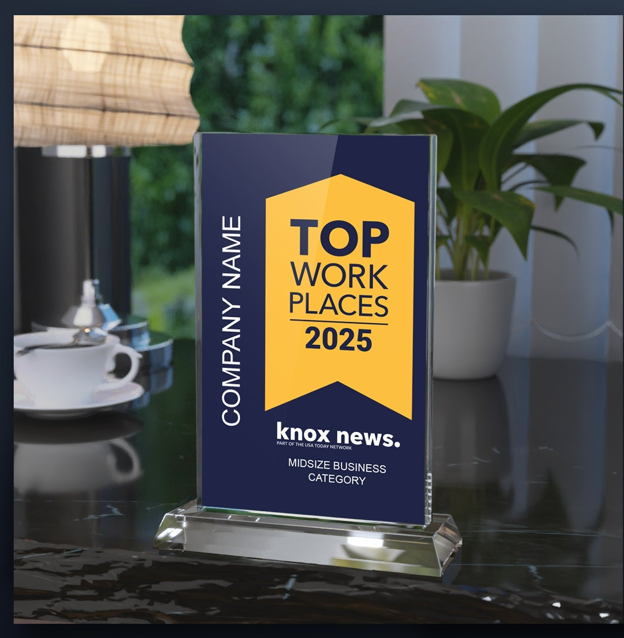 Top Workplaces 2025 Glass Award